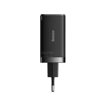 شارژر دیواری PD و فست سه پورت Baseus مدل Gan Pro 65W CCGAN65E5 - مشکی (گارانتی آونگ) - تصویر 3