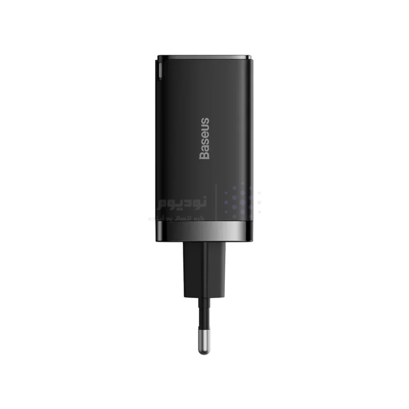 شارژر دیواری PD و فست سه پورت Baseus مدل Gan Pro 65W CCGAN65E5 - مشکی (گارانتی آونگ) - تصویر 3