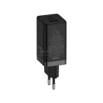 شارژر دیواری PD و فست سه پورت Baseus مدل Gan Pro 65W CCGAN65E5 - مشکی (گارانتی آونگ) - تصویر 5