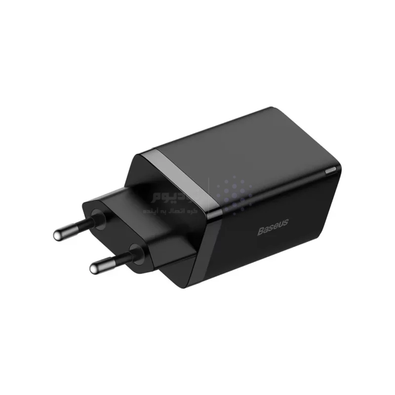 شارژر دیواری PD و فست سه پورت Baseus مدل Gan Pro 65W CCGAN65E5 - مشکی (گارانتی آونگ) - تصویر 6