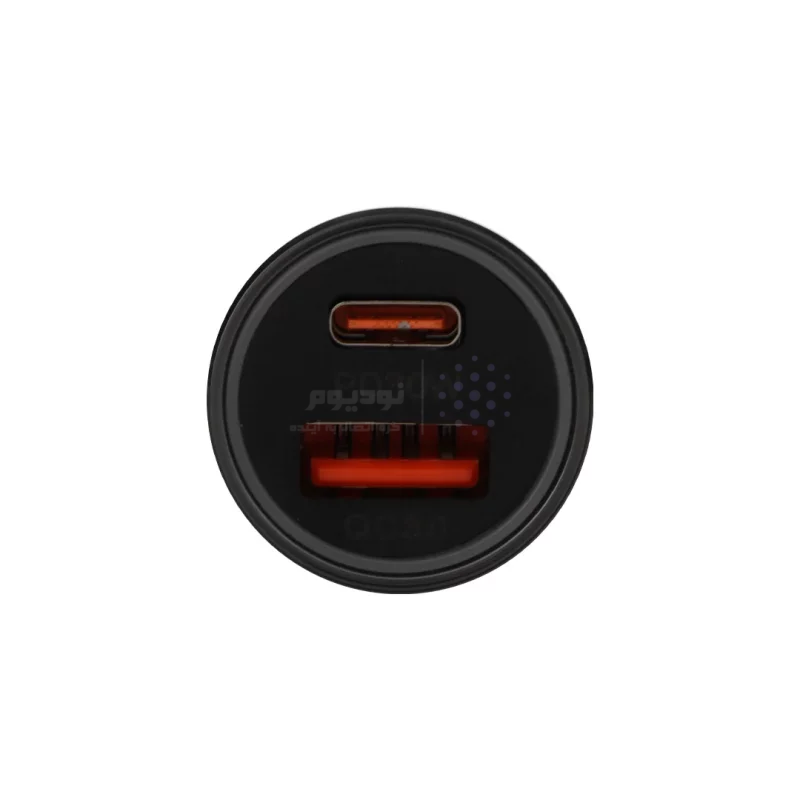 شارژر فندکی PD و فست دو پورت JBQ مدل Metal Shine C756962 به همراه کابل شارژ Type-C To Type-C - مشکی (گارانتی یکساله رصاصی) - تصویر 4