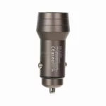 شارژر فندکی فست و PD دو پورت JBQ مدل CC-420Ci 48W همراه با کابل Type-C to Lightning - خاکستری (گارانتی یکساله رصاصی) - تصویر 3