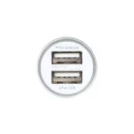 شارژر فندکی فست دو پورت NITU مدل CC805 به همراه کابل شارژ اندروید - مشکی نقره ای (گارانتی 18 ماه تعویض نیکان همراه) - تصویر 4