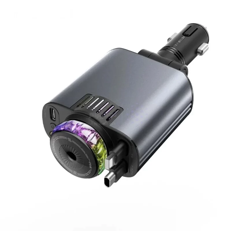 شارژر فندکی و خوشبو کننده Koluman مدل K-C109 69W - خاکستری (گارانتی یکساله PMC) - تصویر 6