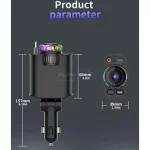 شارژر فندکی و خوشبو کننده Koluman مدل K-C109 69W - خاکستری (گارانتی یکساله PMC) - تصویر 8