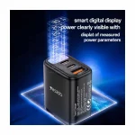 شارژر دیواری PD و فست سه پورت 30 وات Yesido مدل YC69 30W - مشکی (گارانتی 18 ماه تعویض نیکان همراه) - تصویر 5