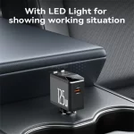 شارژر فندکی PD و فست شارژ سه پورت Yesido مدل Y71 125W- مشکی (گارانتی 18 ماه تعویض نیکان همراه) - تصویر 7
