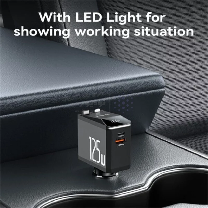 شارژر فندکی PD و فست شارژ سه پورت Yesido مدل Y71 125W- مشکی (گارانتی 18 ماه تعویض نیکان همراه) - تصویر 7