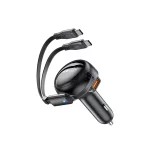 شارژر فندکی PD و فست سه پورت Yesido مدل Y61 53W - مشکی (گارانتی 18 ماه تعویض نیکان همراه) - تصویر 3