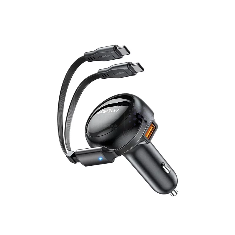 شارژر فندکی PD و فست سه پورت Yesido مدل Y61 53W - مشکی (گارانتی 18 ماه تعویض نیکان همراه) - تصویر 3
