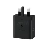 شارژر دیواری سه پین SAMSUNG 45W T4511 ( فست و PD) مجهز به فناوری GAN-NFC مشکی - (گارانتی پارتیان پایا) - تصویر 3