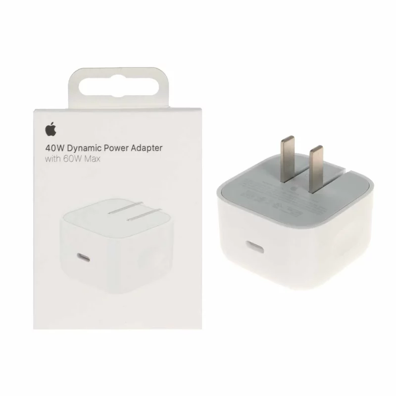 شارژر 40W اپل مدل Dynamic Power Adapter with 60W Max (18 ماهه اچ دی سرویس ) - (اصل چین) - تصویر 2