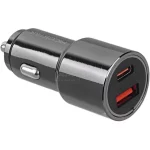 شارژر فندکی فست و PD دو پورت Hicostar مدل CC32 67W - مشکی - تصویر 3