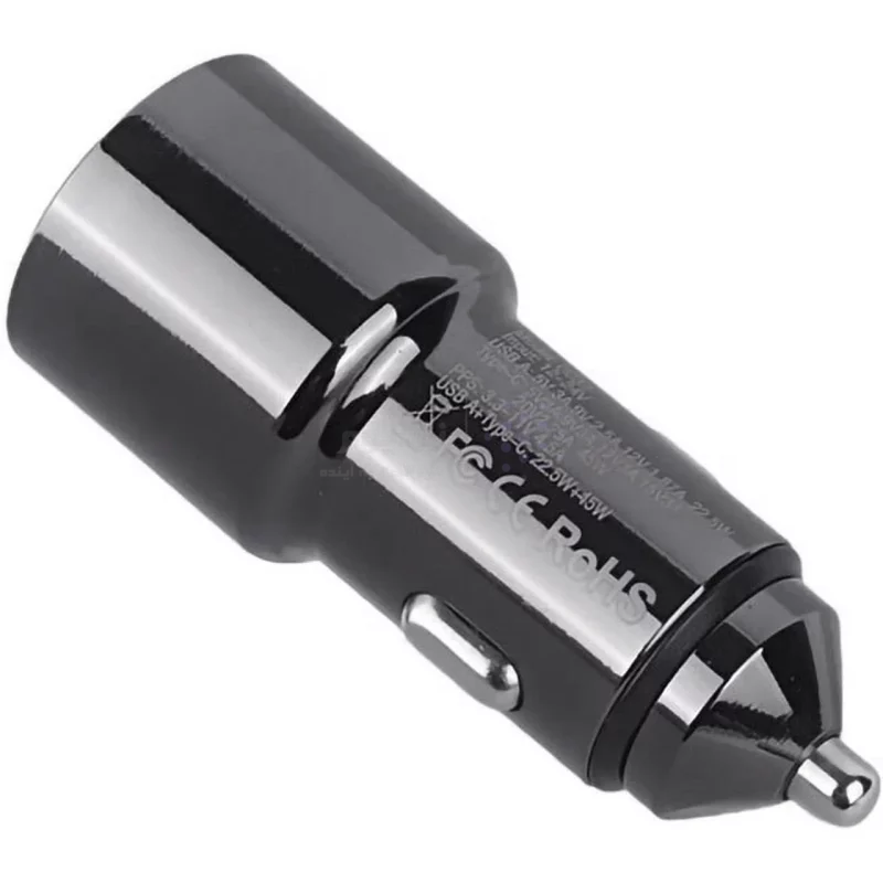 شارژر فندکی فست و PD دو پورت Hicostar مدل CC32 67W - مشکی - تصویر 4