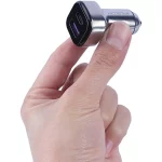 شارژر فندکی فست و PD دو پورت Hicostar مدل CC33 48W - نقره ای - تصویر 5