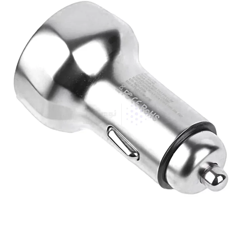 شارژر فندکی فست و PD سه پورت Hicostar مدل CC90 60W - نقره ای - تصویر 3