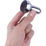 شارژر فندکی فست و PD سه پورت Hicostar مدل CC90 60W - نقره ای - تصویر 5
