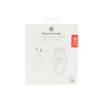 شارژر دیواری دوپین فست تک پورت اپل مدل A2347 iphone 16 Pro Max به همراه کابل شارژ Type-C To Type-C - سفید (گارانتی پارتیان پایا) - تصویر 3