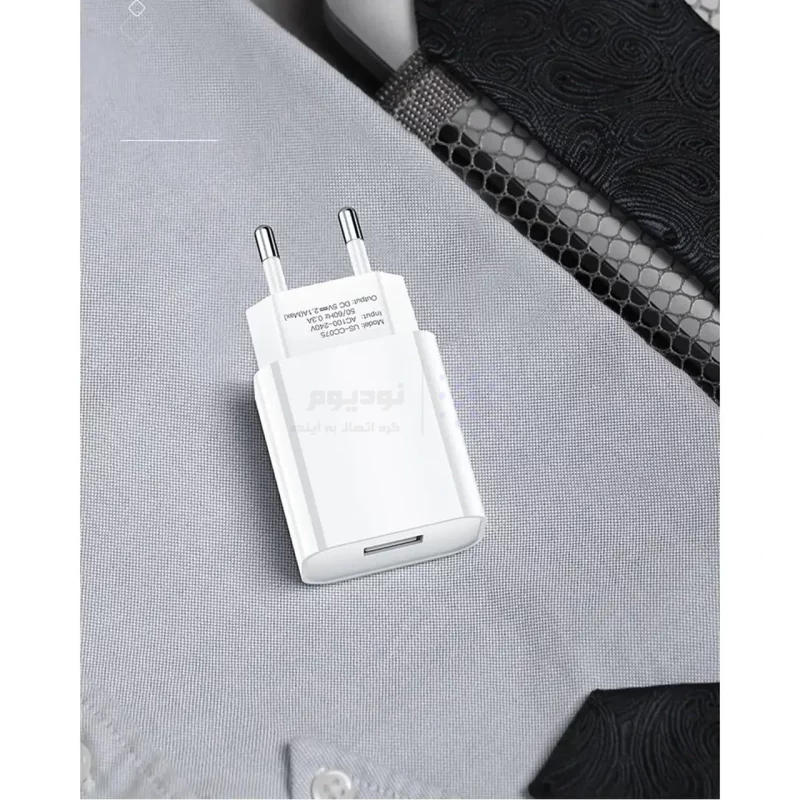 شارژر دیواری تک پورت Glorimi مدل GL-PA01 - سفید - تصویر 7