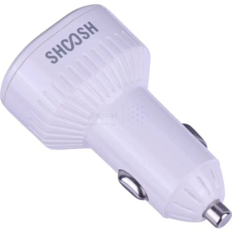 شارژر فندکی فست و PD دو پورت Shoosh مدل SH-806 67.5W - سفید - SMO - تصویر 3