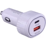 شارژر فندکی فست و PD دو پورت Shoosh مدل SH-806 67.5W - سفید - SMO - تصویر 4