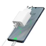 شارژر دیواری فست دو پورت Mcdodo مدل CH-6721 12W به همراه کابل شارژ Type-C - سفید (گارانتی متین) - تصویر 5