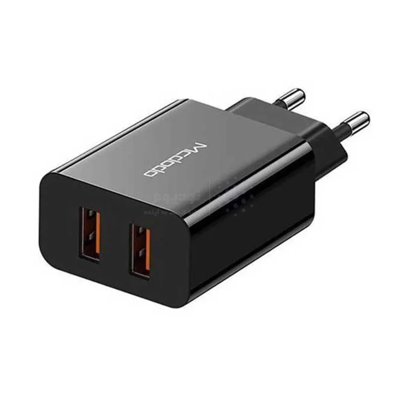 شارژر دیواری فست دو پورت Mcdodo مدل CH-8910 18W - مشکی (گارانتی متین) - تصویر 4