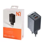 شارژر دیواری PD و فست شارژ سه پورت Mcdodo مدل CH-154 70W - مشکی (گارانتی متین)