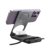 شارژر وایرلس سه کاره Mcdodo مدل CH-1151 - مشکی(گارانتی متین) - تصویر 4