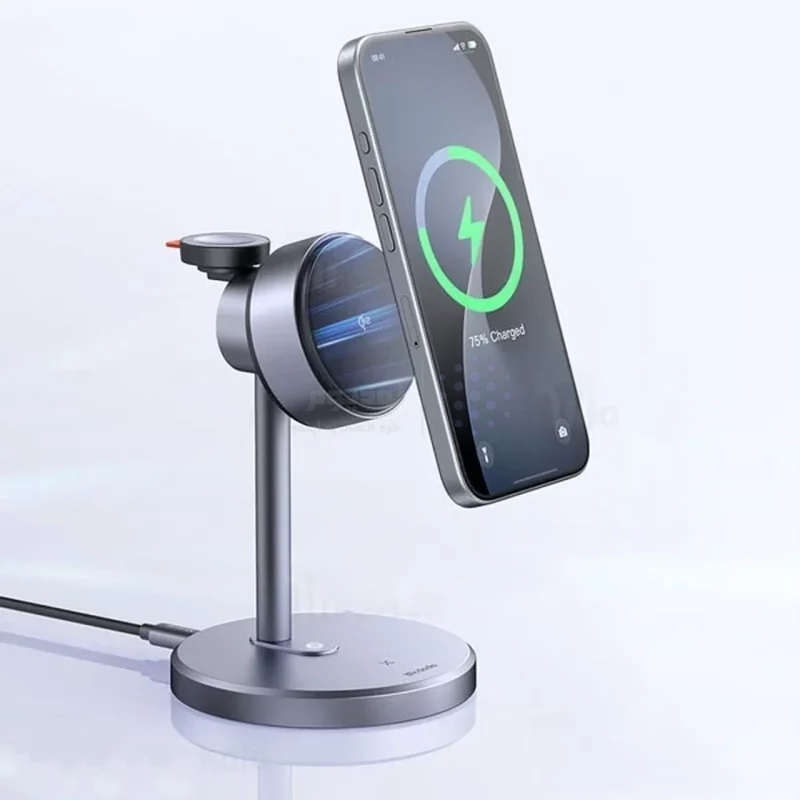 شارژر وایرلس سه کاره Mcdodo مدل CH-246 - مشکی (گارانتی متین) - تصویر 7