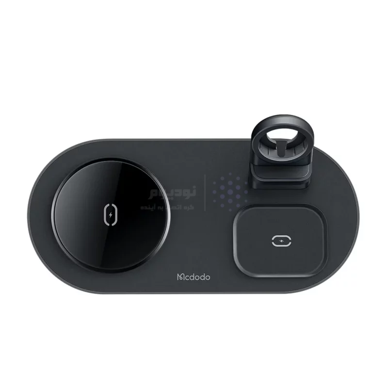 شارژر وایرلس سه کاره Mcdodo مدل CH-7061 -مشکی (گارانتی متین) - تصویر 4