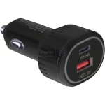 شارژر فندکی فست و PD دو پورت Shoosh مدل SH-806 67.5W - مشکی - SMO - تصویر 3