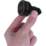 شارژر فندکی فست و PD دو پورت Shoosh مدل SH-806 67.5W - مشکی - SMO - تصویر 5