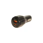 شارژر فندکی PD و فست دو پورت V-Smart مدل VS-17 55W - مشکی - BSA - تصویر 5