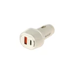 شارژر فندکی فست دو پورت V-Smart مدل VS-121 38W - سفید - BSA - تصویر 4