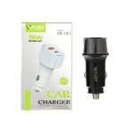 شارژر فندکی فست دو پورت V-Smart مدل VS-121 38W - مشکی - BSA