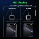 شارژر دیواری PD و فست سه پورت UGREEN مدل Robot Gan Uno RG CD361 65W - آبی (گارانتی 18 ماهه آسان پیشرو)(35855) - تصویر 10