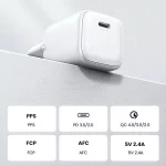 شارژر دیواری PD و فست تک پورت UGREEN مدل Nexode CD319 30W - سفید (گارانتی 18 ماهه آسان پیشرو)(15326) - تصویر 5