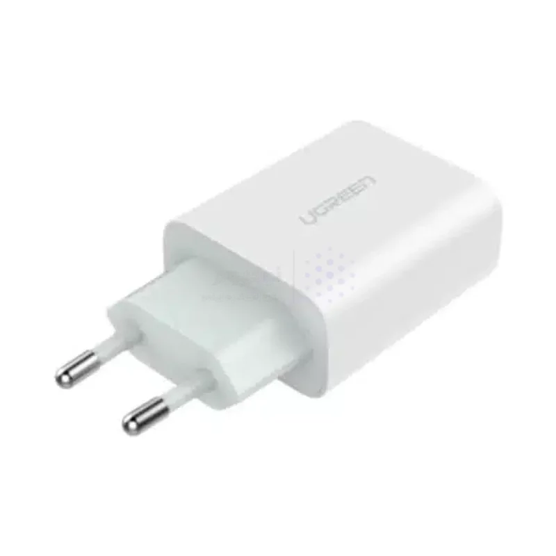شارژر دیواری PD و فست تک پورت UGREEN مدل CD137 20W به همراه کابل شارژ Type-C To Lightning - سفید (گارانتی 18 ماهه آسان پیشرو)(50698) - تصویر 3