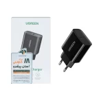 شارژر دیواری PD و فست تک پورت UGREEN مدل CD137 20W - مشکی (گارانتی 18 ماهه آسان پیشرو)(10191)