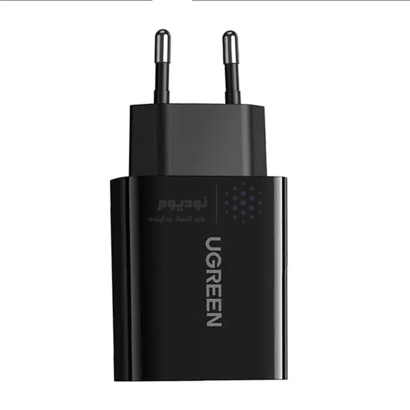 شارژر دیواری PD و فست تک پورت UGREEN مدل CD137 20W - مشکی (گارانتی 18 ماهه آسان پیشرو)(10191) - تصویر 3