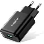 شارژر دیواری فست تک پورت UGREEN مدل CD122 18W - مشکی (گارانتی 18 ماهه آسان پیشرو)(70273) - تصویر 3