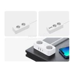 چندراهی برق و شارژر رومیزی UGREEN مدل DigiNest Life (2A1C) CD280 30W - سفید (گارانتی 18 ماهه آسان پیشرو)(50683) - تصویر 4