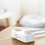 چندراهی برق و شارژر رومیزی UGREEN مدل DigiNest Life (2A1C) CD280 30W - سفید (گارانتی 18 ماهه آسان پیشرو)(50683) - تصویر 5