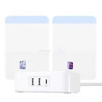 چندراهی برق و شارژر رومیزی UGREEN مدل DigiNest Life (2A1C) CD280 30W - سفید (گارانتی 18 ماهه آسان پیشرو)(50683) - تصویر 7