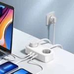 چندراهی برق و شارژر رومیزی UGREEN مدل DigiNest Life (2A1C) CD280 30W - سفید (گارانتی 18 ماهه آسان پیشرو)(50683) - تصویر 8