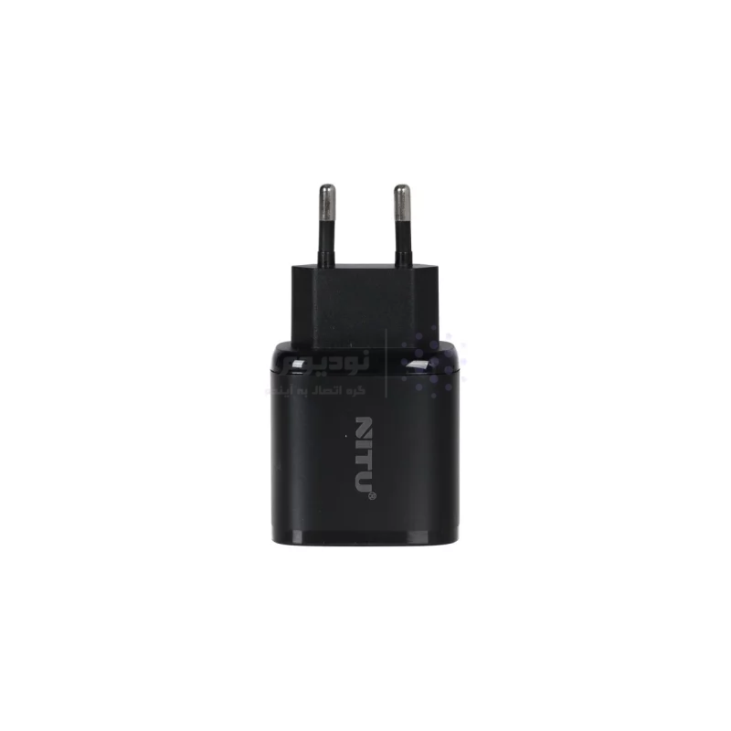 شارژر دیواری تک پورت Nitu مدل NTC230 - مشکی (گارانتی 18 ماه تعویض نیکان همراه) - تصویر 4