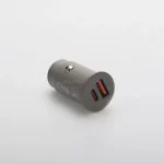 شارژر فندکی PD و فست دو پورت Shell مدل CCT006CC 30W - طوسی (گارانتی متین) - تصویر 4