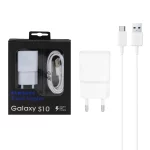 شارژر دیواری تک پورت Samsung مدل TA20C S10 به همراه کابل شارژ Type-C - سفید