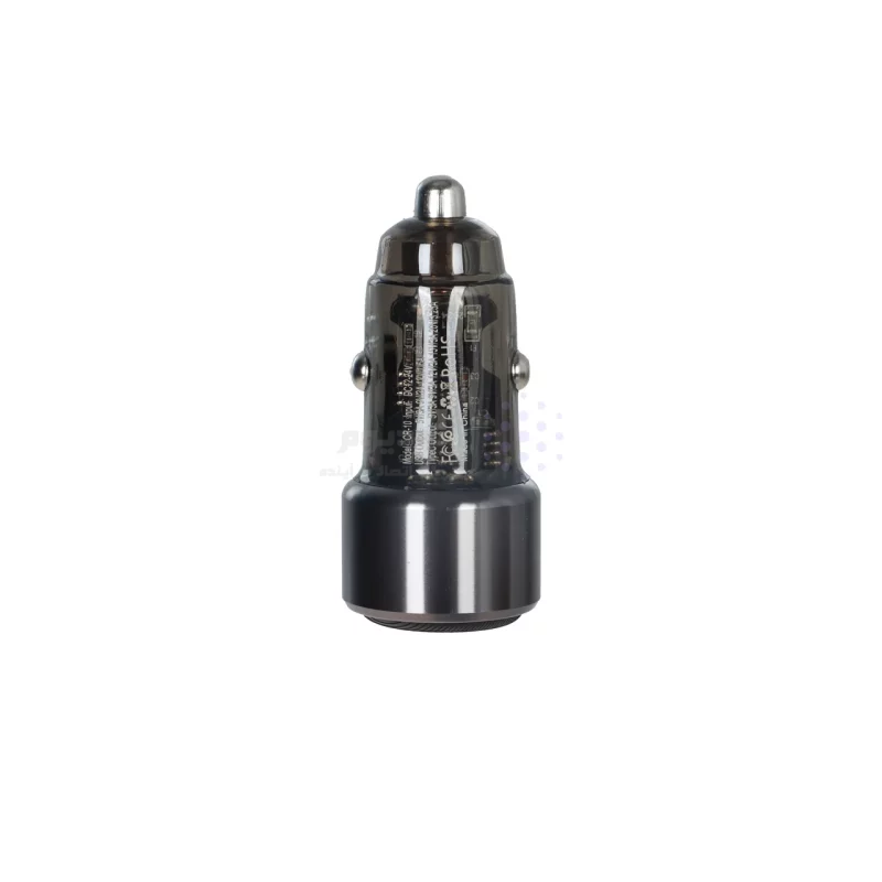 شارژر فندکی PD و فست دو پورت +Lindos مدل CR-10 83W به همراه کابل شارژ Type-C To Lightning - مشکی (گارانتی تعویض یکساله شرکتی) - تصویر 4